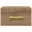 SZAFKA NOCNA MONTOWANA NA ŚCIANIE DĄB ARTISAN 35X35X20CM
