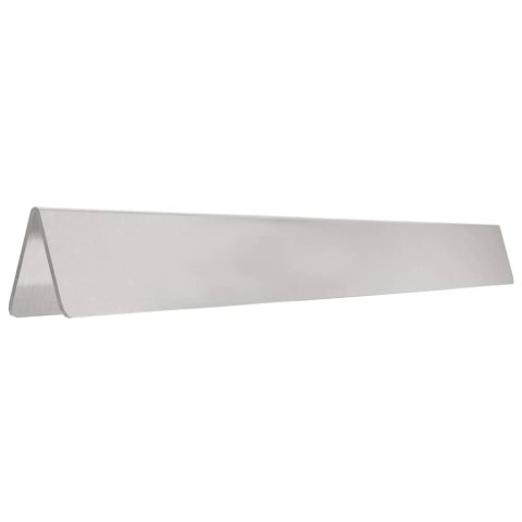 OGRODOWE OBRZEŻE TRAWNIKA SREBRNY 450X10CM STAL NIERDZEWNA