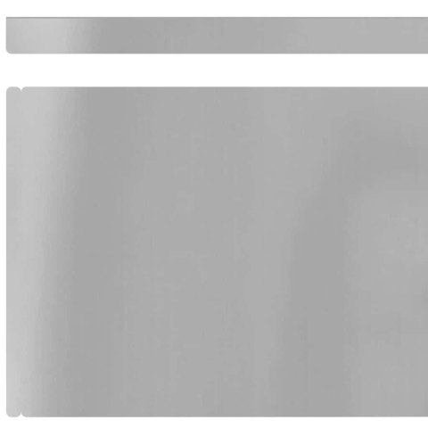 OGRODOWE OBRZEŻE TRAWNIKA SREBRNY 450X20CM