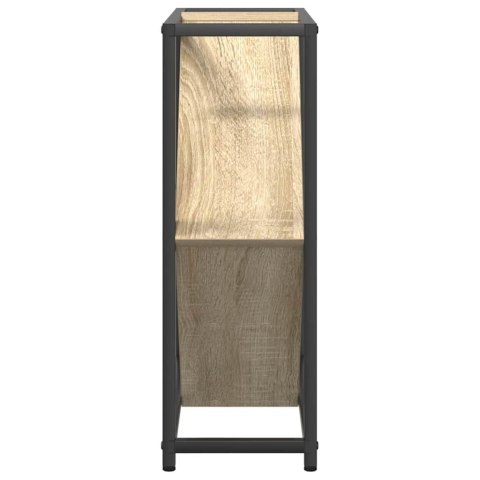 REGAŁ NA WINO DĄB SONOMA 51X18X52.5CM