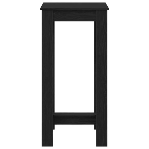 STÓŁ BAROWY CZARNY DĄB 51X50X103.5CM