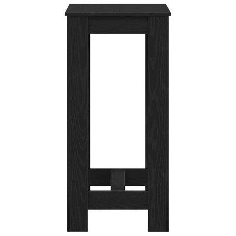 STÓŁ BAROWY CZARNY DĄB 51X50X103.5CM