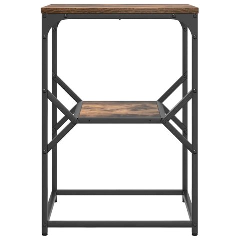 STOLIK BOCZNY WĘDZONY DĄB 41X40X60CM