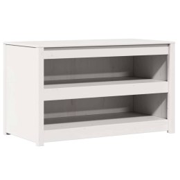 SZAFKA KUCHENNA BIAŁY 106X55X64CM LITE DREWNO SOSNOWE