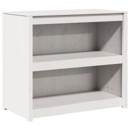 SZAFKA KUCHENNA BIAŁY 106X55X92CM LITE DREWNO SOSNOWE