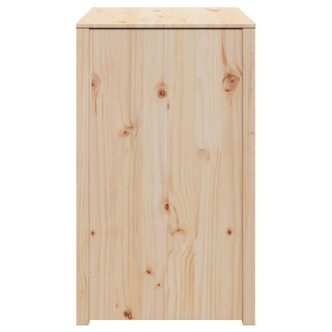 SZAFKA KUCHENNA BRĄZOWY 106X55X92CM LITE DREWNO SOSNOWE