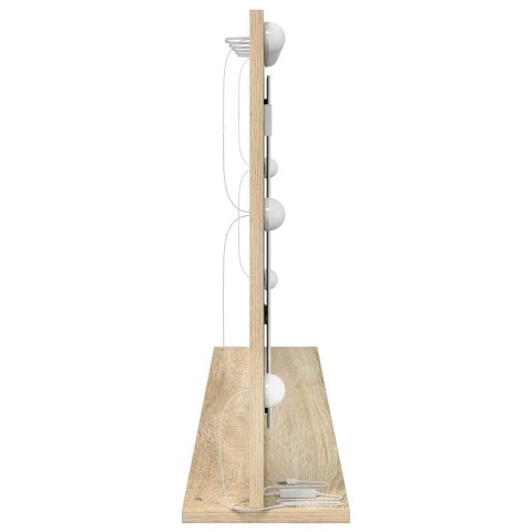 LUSTRO TOALETOWE ZE LED LIGHTS DĄB SONOMA 100X55X18CM