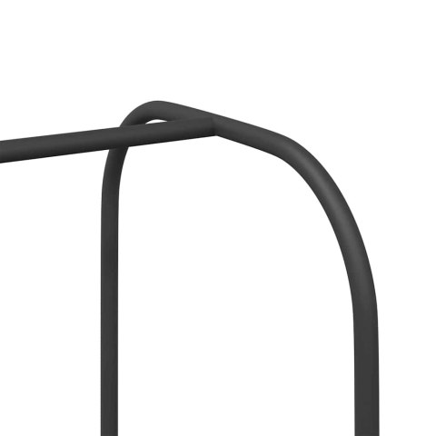 WIESZAK NA UBRANIA Z PRZECHOWYWANIEM SZARY 100X44X160CM