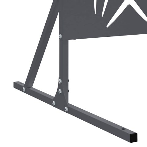 EKRAN PRYWATNOŚCI ANTRACYT STAL