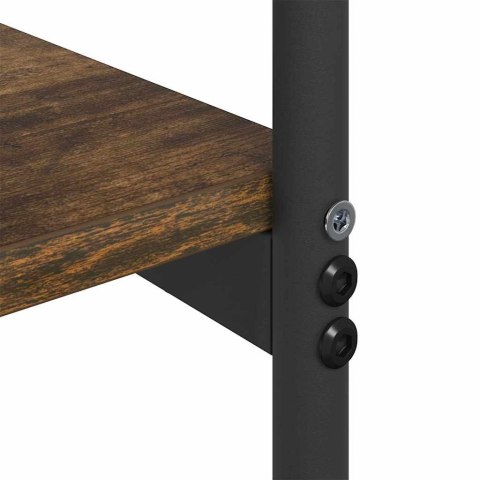 KONSOLA WĘDZONY DĄB 101X35X80.5CM