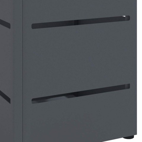 STOJAK NA PARASOL ANTRACYT 15.5X15.5X49CM METAL