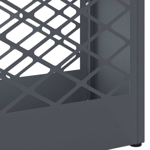 STOJAK NA PARASOL ANTRACYT 28X12X41CM STAL