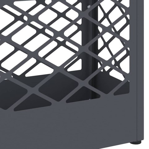 STOJAK NA PARASOL ANTRACYT 28X12X41CM STAL