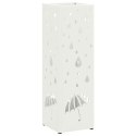 STOJAK NA PARASOL BIAŁY 15.5X15.5X49CM METAL