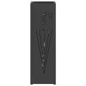 STOJAK NA PARASOL CZARNY 15.5X15.5X49CM METAL