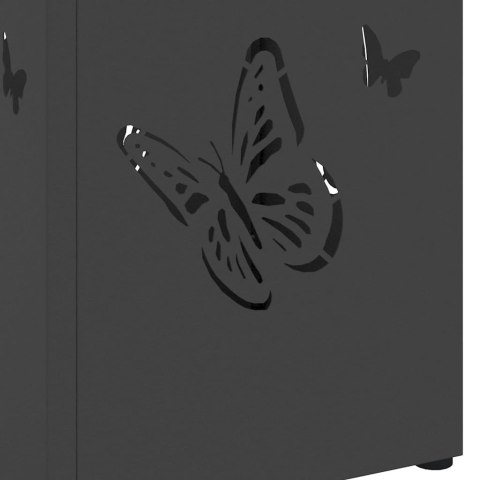 STOJAK NA PARASOL CZARNY 15.5X15.5X49CM METAL