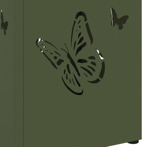 STOJAK NA PARASOL OLIWKOWY 15.5X15.5X49CM METAL