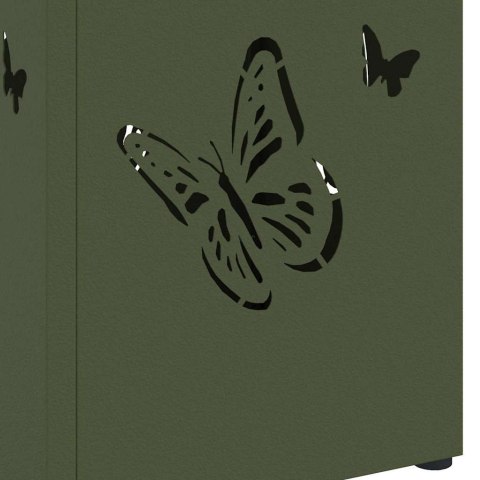 STOJAK NA PARASOL OLIWKOWY 15.5X15.5X49CM STAL