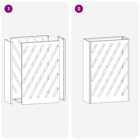 STOJAK NA PARASOL MUSZTARDOWO ŻÓŁTY 28X12X41CM STAL