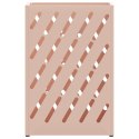 STOJAK NA PARASOL Z PRZECHOWYWANIEM RÓŻOWY 28X12X41CM STAL