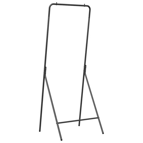 WIESZAK NA UBRANIA CZARNY 60X53X155CM STAL