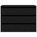 KOMODA CZARNY DĄB 80X41X58CM