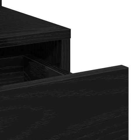 TOALETKA CZARNY DĄB 80X35X132CM