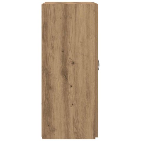 BIUROWA SZAFKA Z PÓŁKĄ Z DRZWIAMI DĄB ARTISAN 60X32X77.5