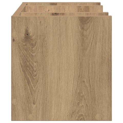 ORGANIZATOR BIURKA CZARNY DĄB 44.5X24X25CM