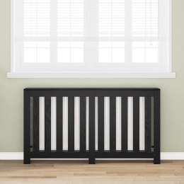 OSŁONA GRZEJNIKA KALORYFERA CZARNY DĄB 149X20X82CM