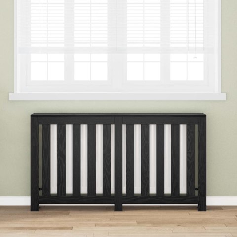 OSŁONA GRZEJNIKA KALORYFERA CZARNY DĄB 149X20X82CM