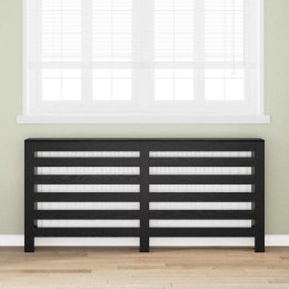 OSŁONA GRZEJNIKA KALORYFERA CZARNY DĄB 175X20X82CM