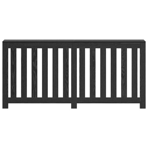 OSŁONA GRZEJNIKA KALORYFERA CZARNY DĄB 175X20X82CM