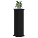 STOJAK NA ROŚLINY CZARNY DĄB 33X33X100CM