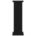 STOJAK NA ROŚLINY CZARNY DĄB 33X33X100CM