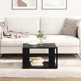 STOLIK KAWOWY CZARNY DĄB 51.5X51.5X30CM