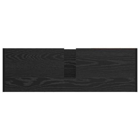 SZAFKA POD UMYWALKĘ Z DRZWIAMI CZARNY DĄB 90X29X55CM