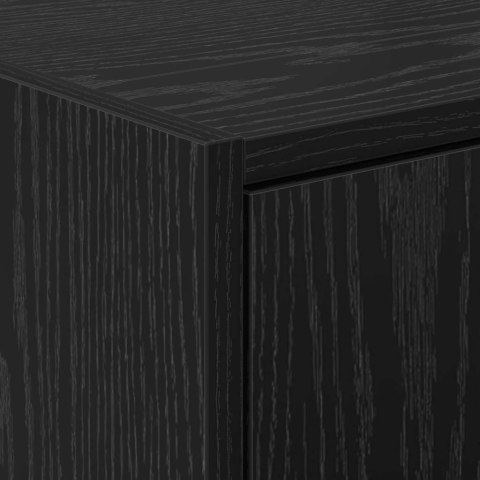 SZAFKA POD UMYWALKĘ Z DRZWIAMI CZARNY DĄB 90X29X55CM