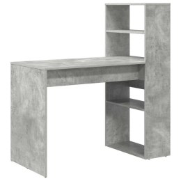 BIURKO BETONOWY SZARY 113X54X120CM