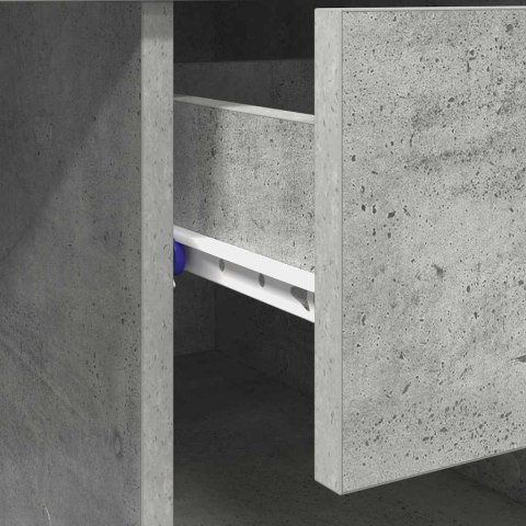 BIURKO BETONOWY SZARY 90X49.5X75CM