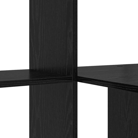 BIURKO CZARNY DĄB 131.5X50X106.5CM