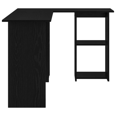 BIURKO CZARNY DĄB 142X102X73CM