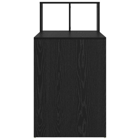 BIURKO CZARNY DĄB 108X55X103.5CM