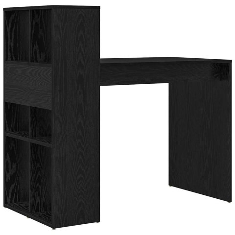 BIURKO CZARNY DĄB 108X55X103.5CM