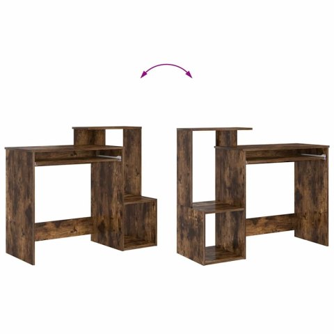 BIURKO WĘDZONY DĄB 106X40X88,5CM