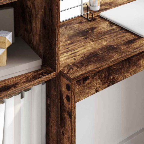 BIURKO WĘDZONY DĄB 80X40X76CM