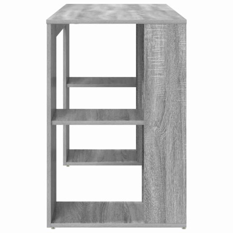 BIURKO Z MIEJSCEM DO PRZECHOWYWANIA Z PÓŁKĄ SZARY SONOMA