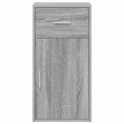 KOMODA Z SZUFLADĄ SZARY DĄB SONOMA 38X34,5X75CM