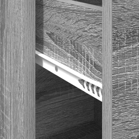 KOMODA Z SZUFLADĄ SZARY DĄB SONOMA 38X34,5X75CM