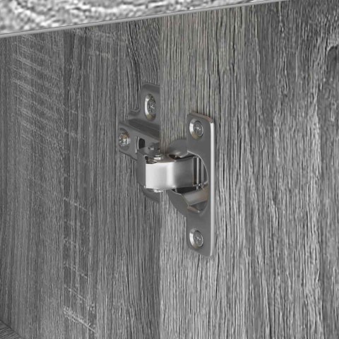 KOMODA Z SZUFLADĄ SZARY DĄB SONOMA 38X34,5X75CM